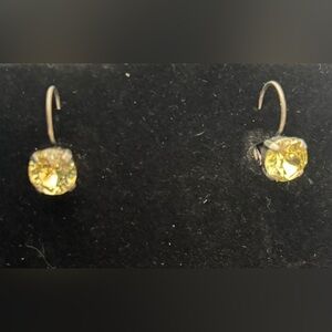 Sabika yellow London sized earrings